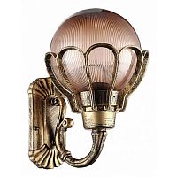 Светильник садово-парковый Feron "Верона" малый  PL5041 220В 60Вт E27 IP44 Черное золото картинка 